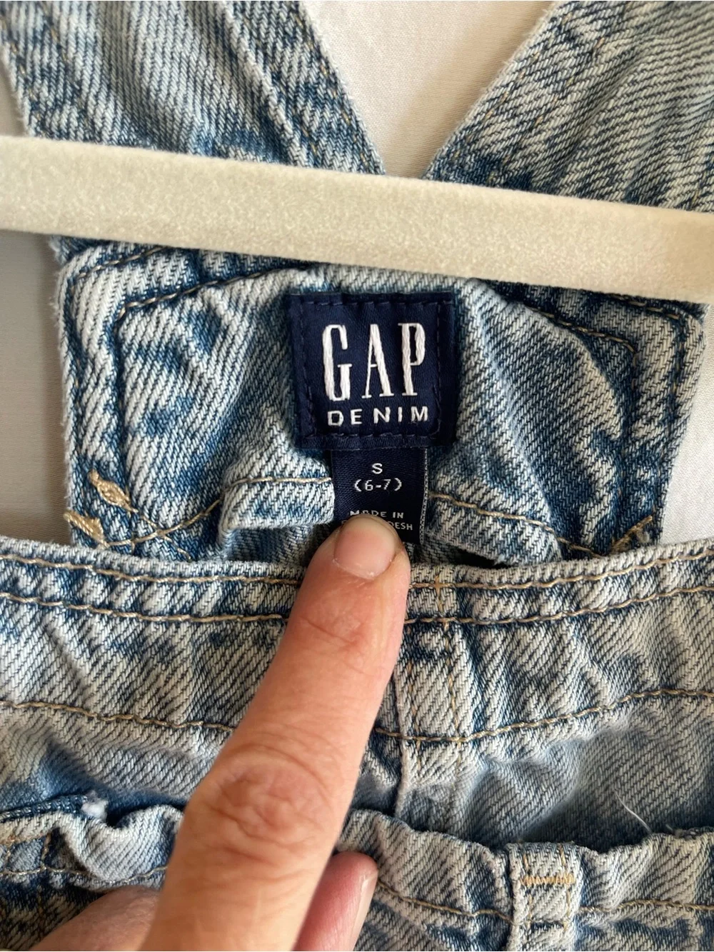 GAP Light Blue Denim Kids Overalls